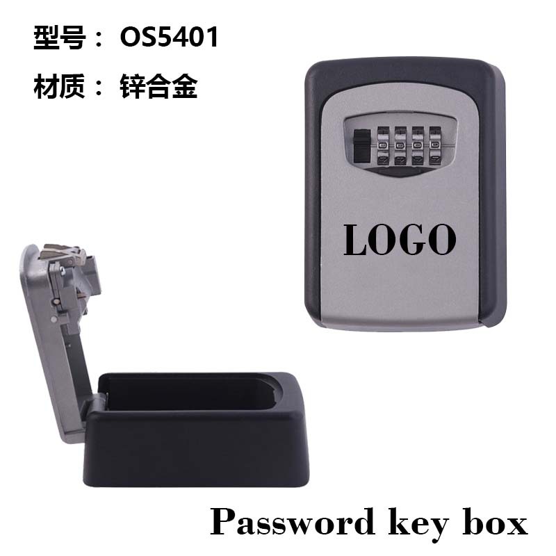 Zinc Alloy Password Key Box KN5401